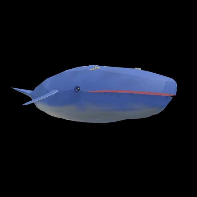 Fisch – Blue Whale plush