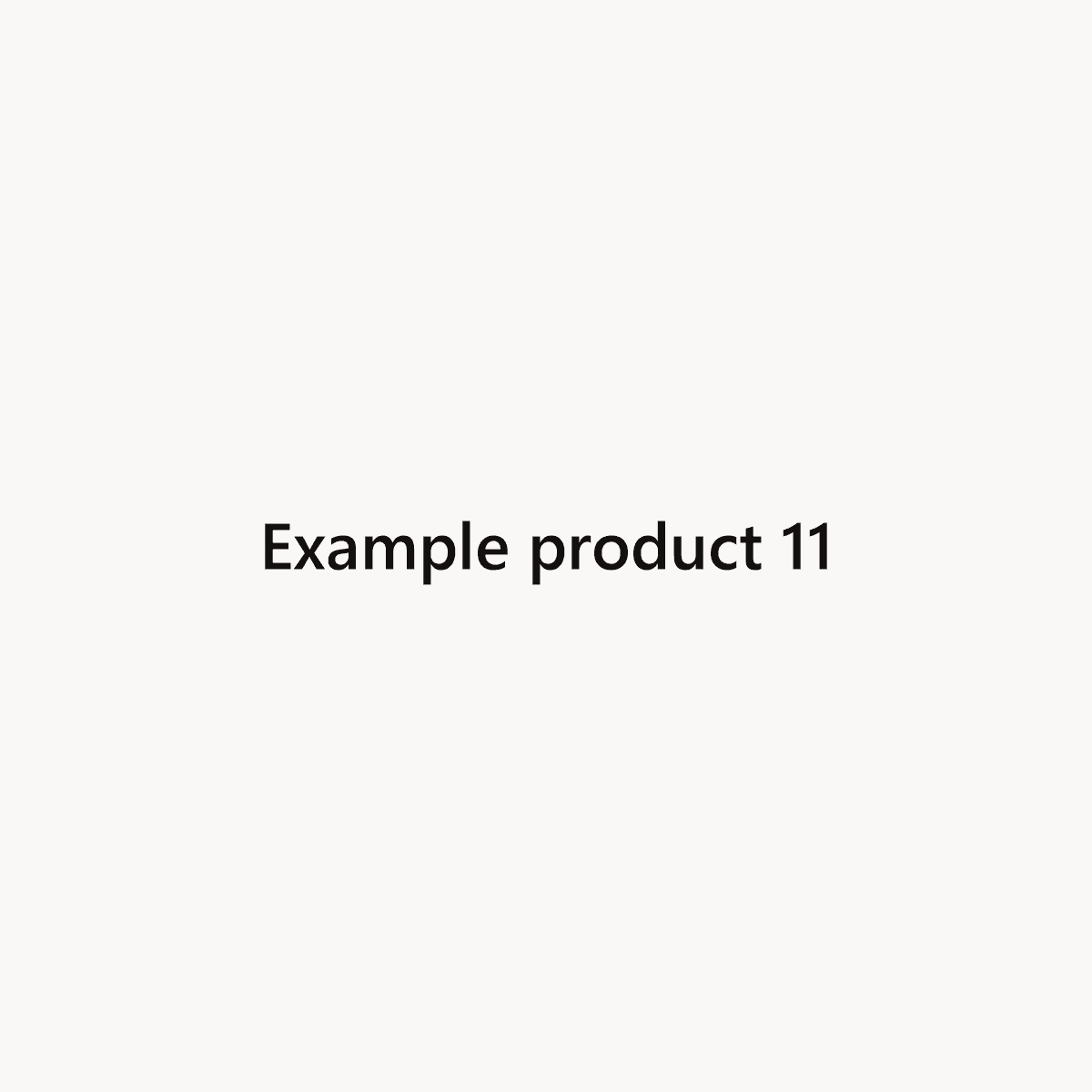 Example product 11 plush
